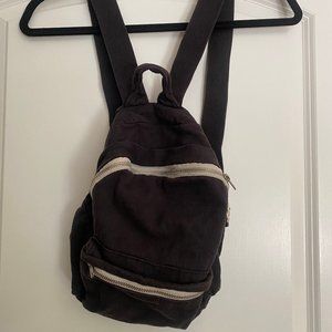 Brandy Melville Small Navy Backpack